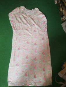 Floral Print Kurta