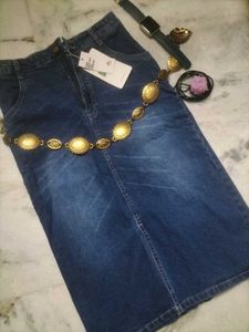 Denim Skirt
