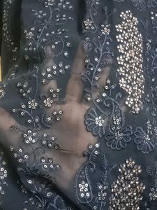 Elegant Navy Blue Kurta Set