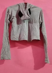 Crop T Shirt ( Full Sleeves )