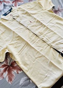 Pepe Jeans Yellow Colour Full Sleeves Shirt