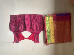 Elegant Pink Saree