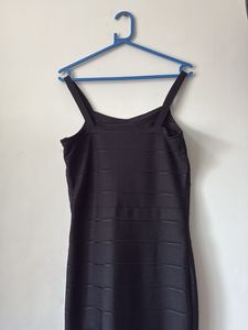 Sexy Bandage Black Dress