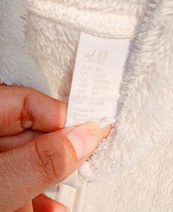 Baby Boy/Girl H&amp;M Off White Coat For 0-18