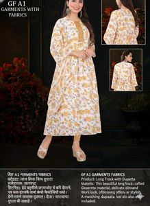 Georgette With Dupatta