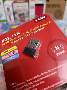BLACK CORD USB Wi-Fi Dongle: 2.4GHz
