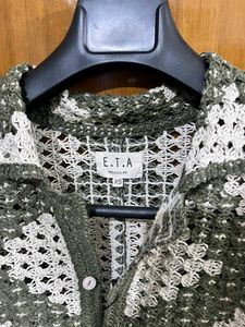 ETA WESTSIDE RELAXED FIT CROCHET SHIRT