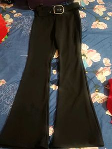bootcut black pant