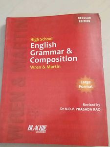 Wren and Martin English Grammar & Composition