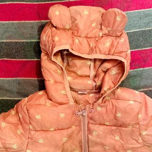 Adorable Bear Ear Puffer Jacket