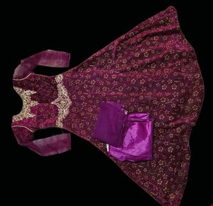 Beautiful ❤️ Wedding Wear Anarkali Kurta Set