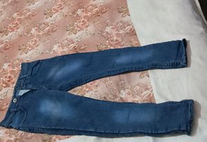 Blue Colour Jeans For Kid