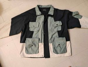 Colorblocked KOREAN JACKET