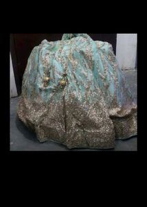 Net Fully Worked Lehenga