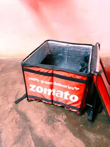 Zomato Delivery Bag New Not Used Good Condition