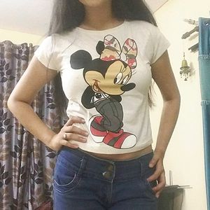 Women's Crop Top From Disney