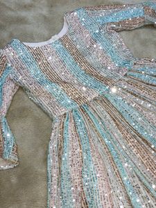 Full Heavy Sequence Work Gown Designer