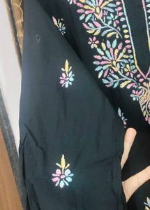 Black N Multi Thread Work Plazopair