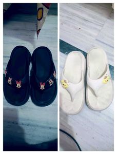 2 Beautiful Rubber FOOTWEAR Combo For Rs.550