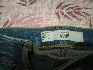 Imported 24 Size Denim Straight Jeans For Women
