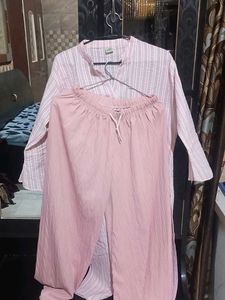 Pink Kurti Set