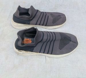 &#34;Used Men&#39;s Slip-On Shoes | Grey | Defective Pair&#34;