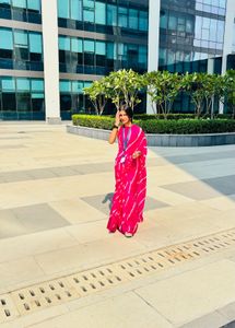 Elegant Pink Saree