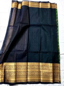 Green Sico Pattu Saree