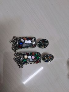 Multicolor Jhumka