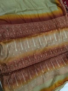 Pure Silk Saree Very Beautiful Pallu