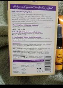 Plum BodyLovin&#39; Vanilla Set