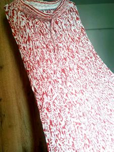 Cotton Long Skirts With Golden Border
