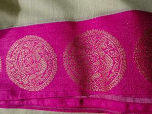 cotton silk saree with blouse