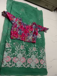 Patli Pallu Style Saree