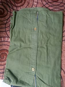 Dark Green Formal Shirt .