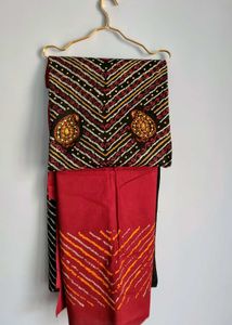 NEW COTTON BANDHNI FABRIC SALWAR KAMEEZ MATERIAL