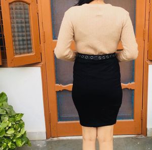 Stylish Beige Sweater