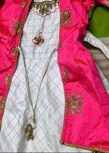 White Party Silk Frock