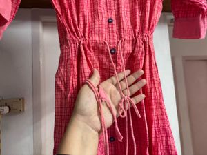 “Rangriti” Aline Tie Up Waist Kurta