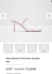 Aldo Lavender(Pink Hint) Heels