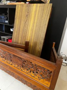 Tibetan Carved Wooden Table