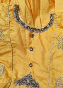 Yellow Embroidered Kurta Set