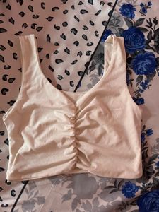 White Crop Top