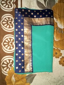 Synthetic Georgette Saree