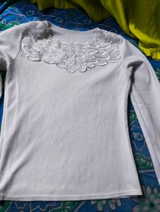Lace Detail Top