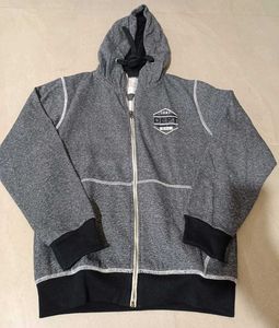 Men's Heather Gray Dept. Hoodie, M Size