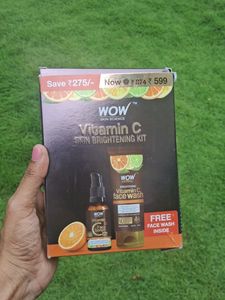 Wow Vitamin C Kit Face Wash And Faceserum Any 1