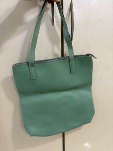 Mint Green Tote Bag