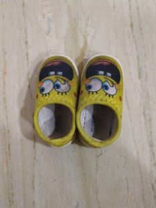 Unisex Kids Yellow Shoes