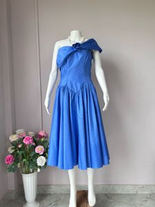 blue vintage dress